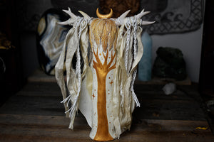 AUGUST PRE-ORDER - Barn Owl with Emperor Moth Wings - 7" Sculpture