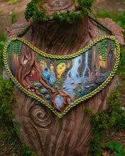 Magic Forest Armor Collar with Moonstone