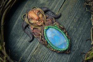 Pan's Labyrinth Moonstone Necklace