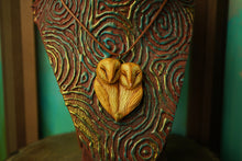 Barn Owl Duo Necklace [Made-to-Order]