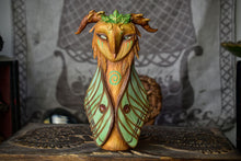 Barn Owl Spanish Moon Moth - 6.5" Sculpture