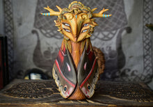 Barn Owl Cecropia Moth - 7" Sculpture