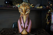 Barn Owl Bunaea Alcinoe Moth - 7" Sculpture