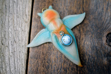 Sea Angel with Larimar Necklace