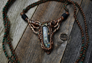 Labradorite Half-Collar Necklace