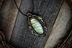 Labradorite Forest Necklace