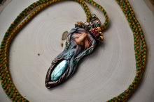 Wizard with Labradorite Necklace