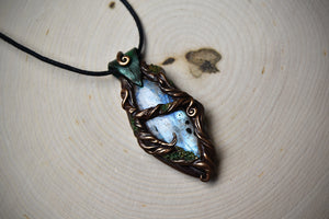 Moonstone Forest Necklace