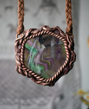 Fluorite with Tourmaline Necklace