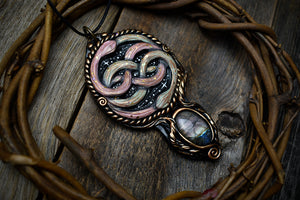 Neverending Story - Auryn with Labradorite Necklace