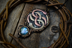 Neverending Story - Auryn with Labradorite Necklace