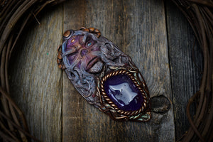 Dark Crystal - Aughra with Amethyst Necklace