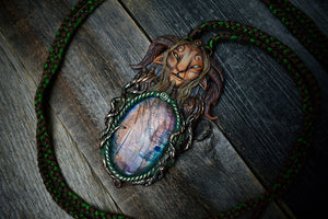 Pan's Labyrinth - Pan with Labradorite Necklace