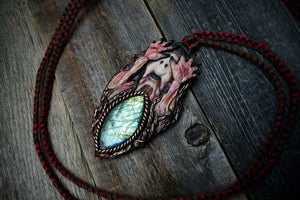 Pan's Labyrinth - Pale Man with Labradorite Necklace