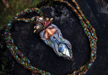 Wizard with Labradorite Necklace