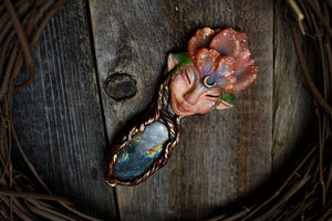 Flower Faerie Spirit with Labradorite Necklace