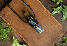 Kyanite with Labradorite and Apatite Necklace