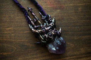 Dark Crystal - Castle of the Crystal Amethyst Necklace