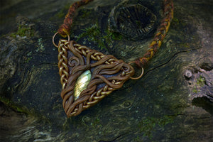 Labradorite Yggdrasil Necklace