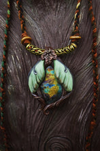 Luna Moth Labradorite Necklace